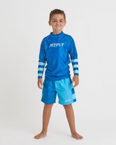 Jet Pilot Slime Youth Ls Rashie Blue